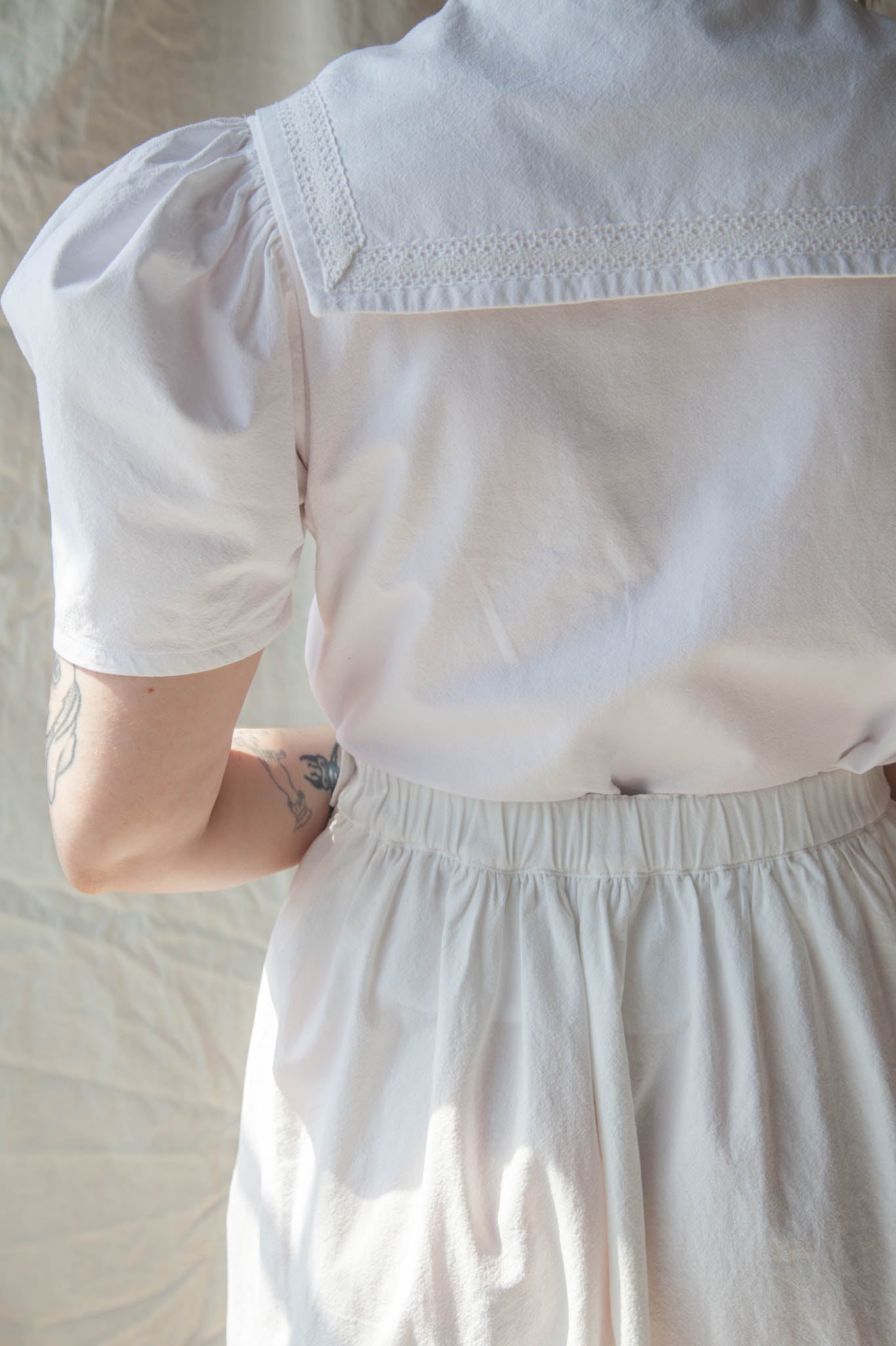PRUDENCE Petticoat Skirt - White