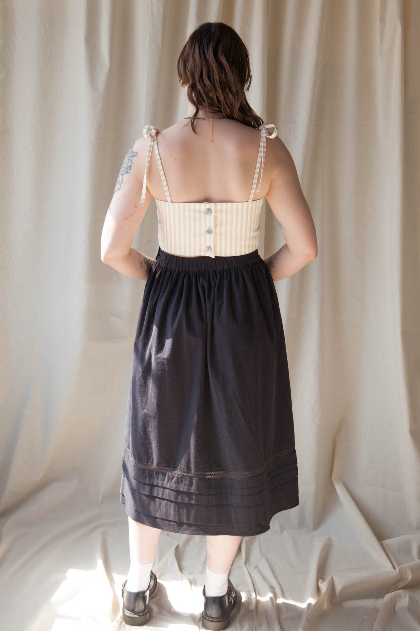 PRUDENCE Petticoat Skirt - Black